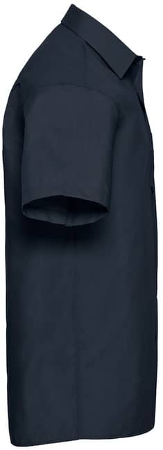 Men's Short Sleeve Classic Polycotton Poplin Shirt