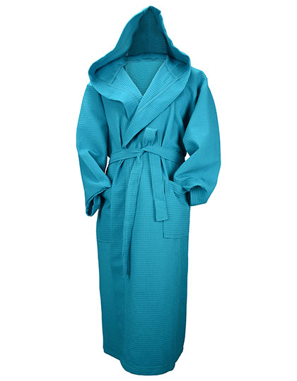 Robezz® Waffle Bathrobe With Hood