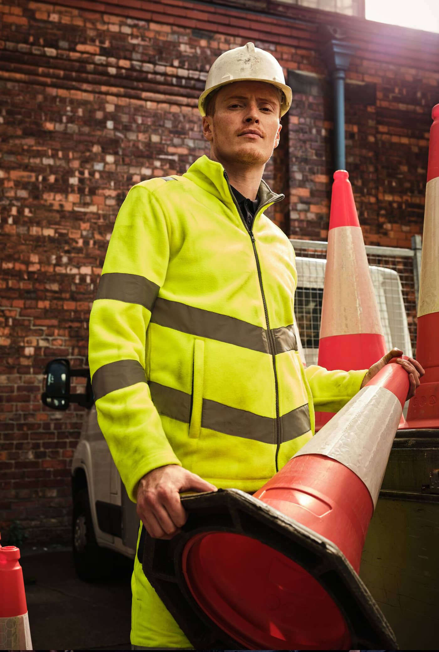 Pro Contract Hi-Vis Thor Fleece Jacket