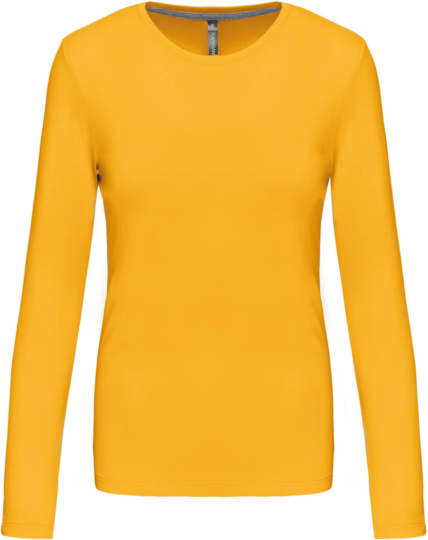 Ladies` Long-sleeved Crew Neck T-shirt