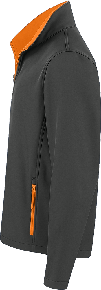Men's Printable Softshell Jacket with Recycled Fleece Inner