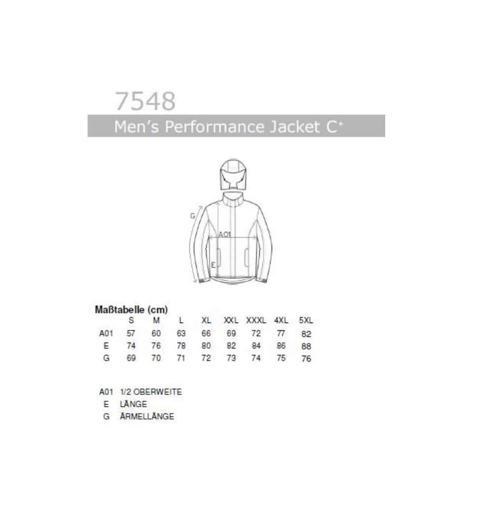 Men´s Performance Jacket C+