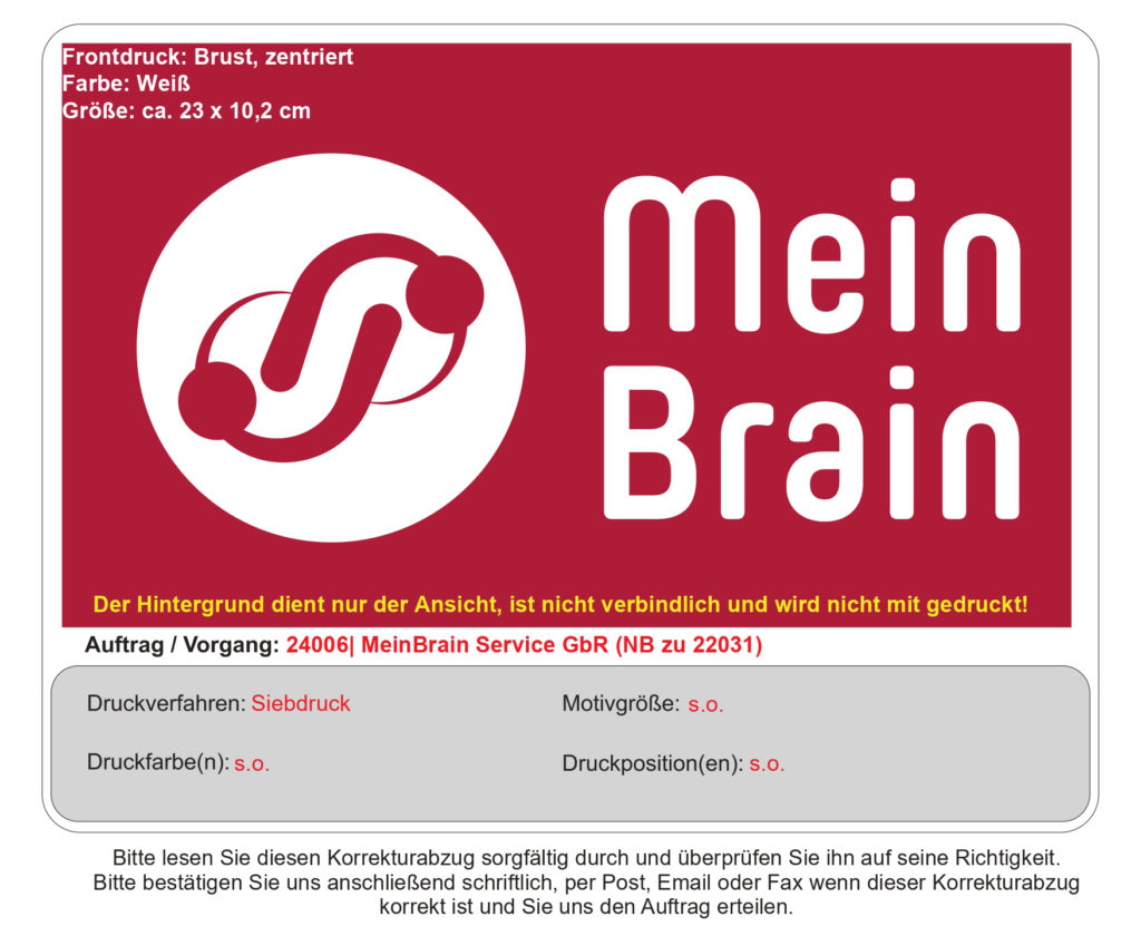 Proof des MatheMagia-Motivs vor Produktionsstart