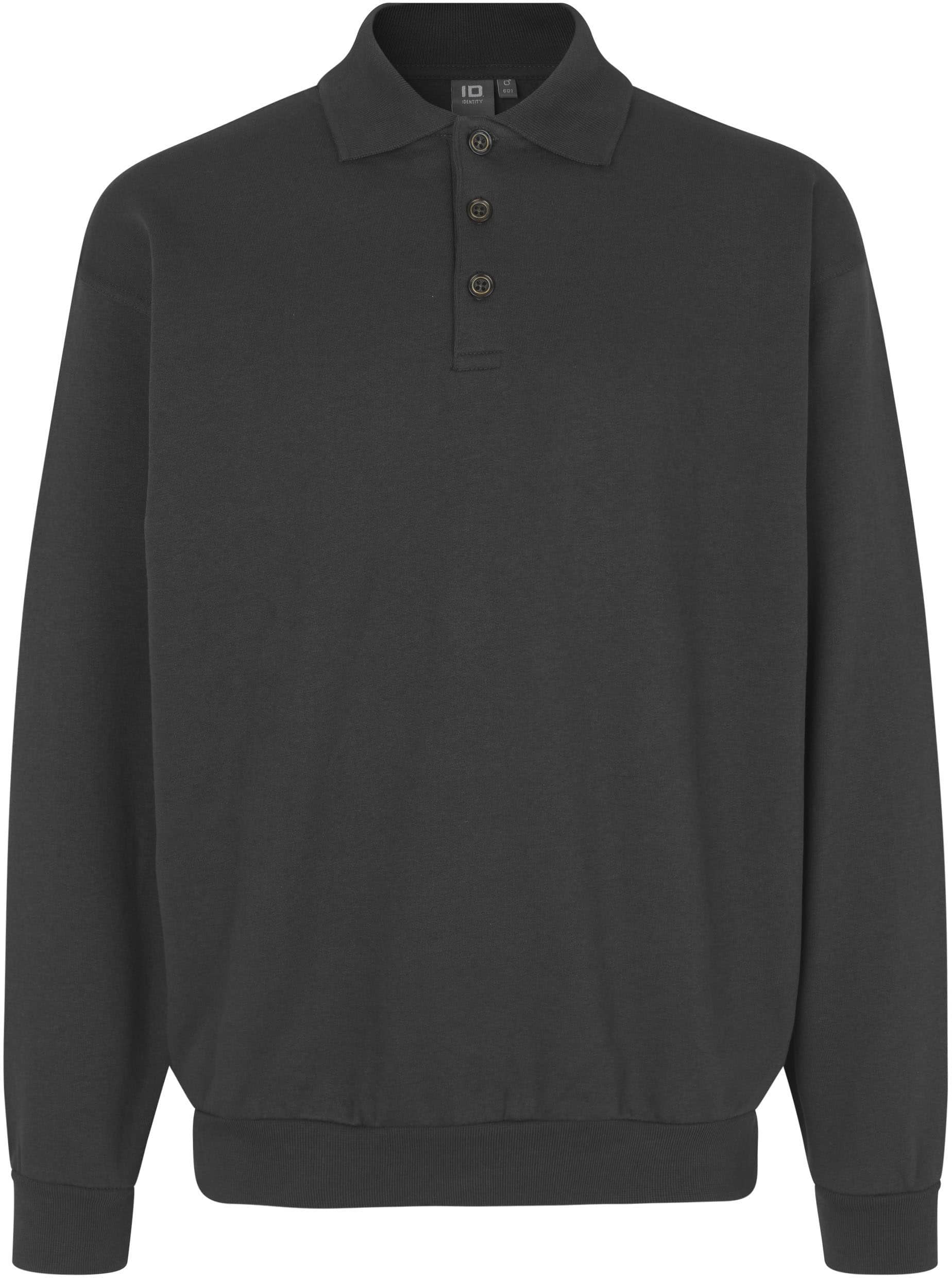Klassisches Polo-Sweatshirt