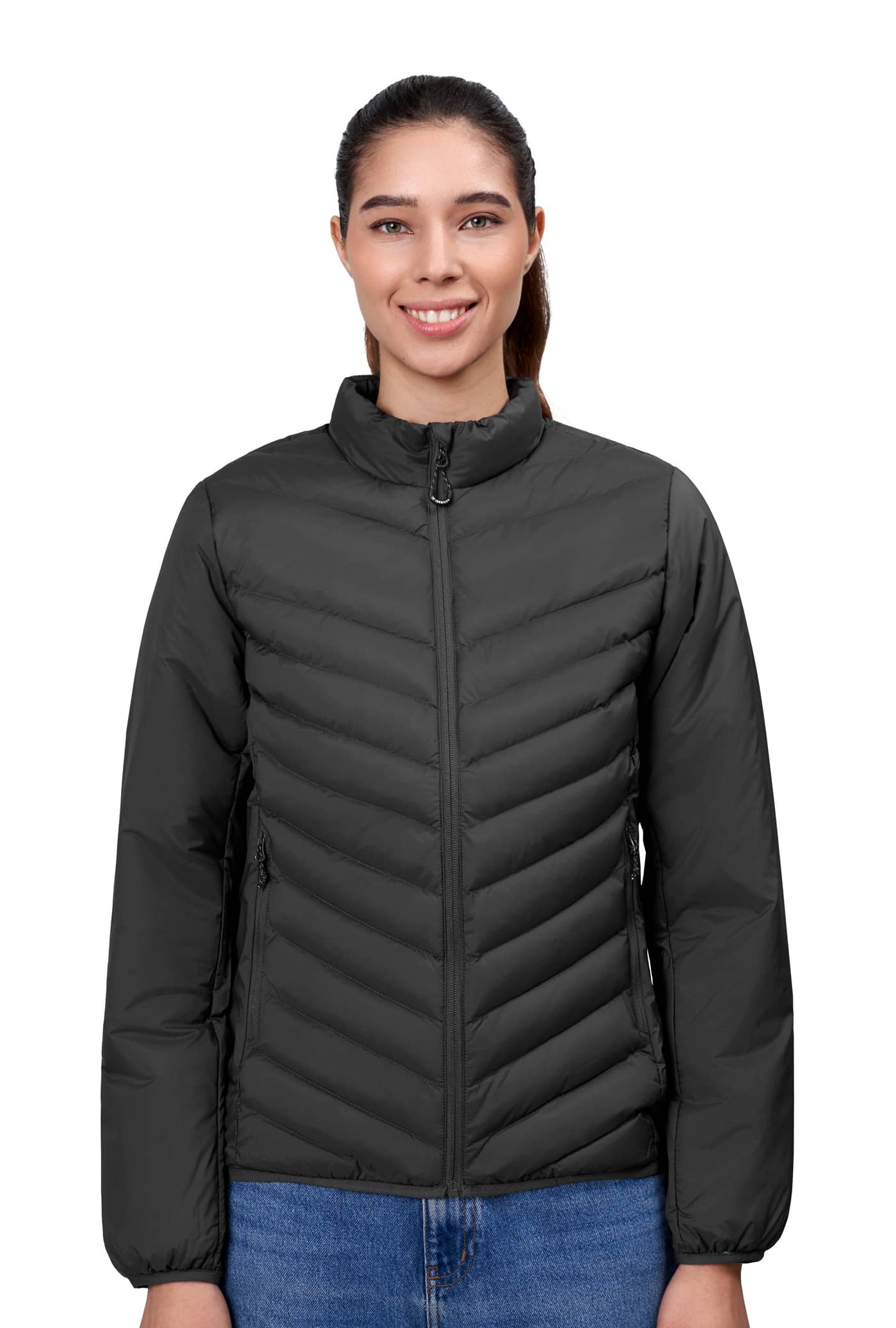 Gefütterte Steppjacke für Damen