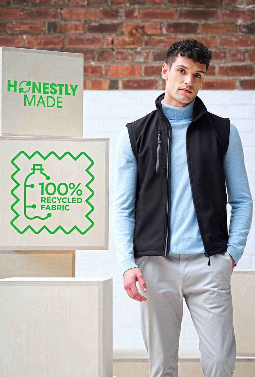 Honestly Made Recycled Softshell Bodywarmer