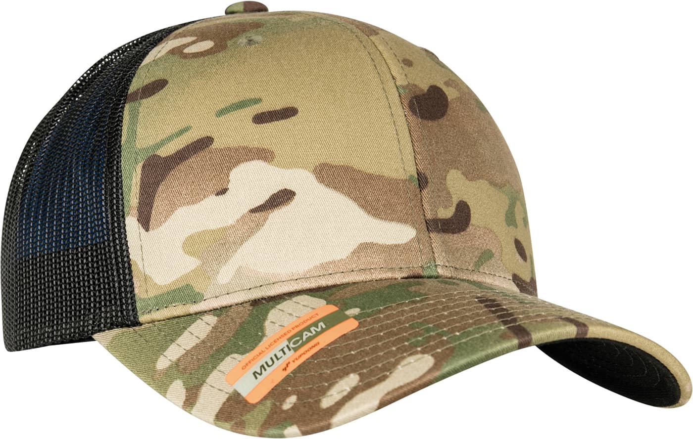 Retro Trucker Multicam Cap