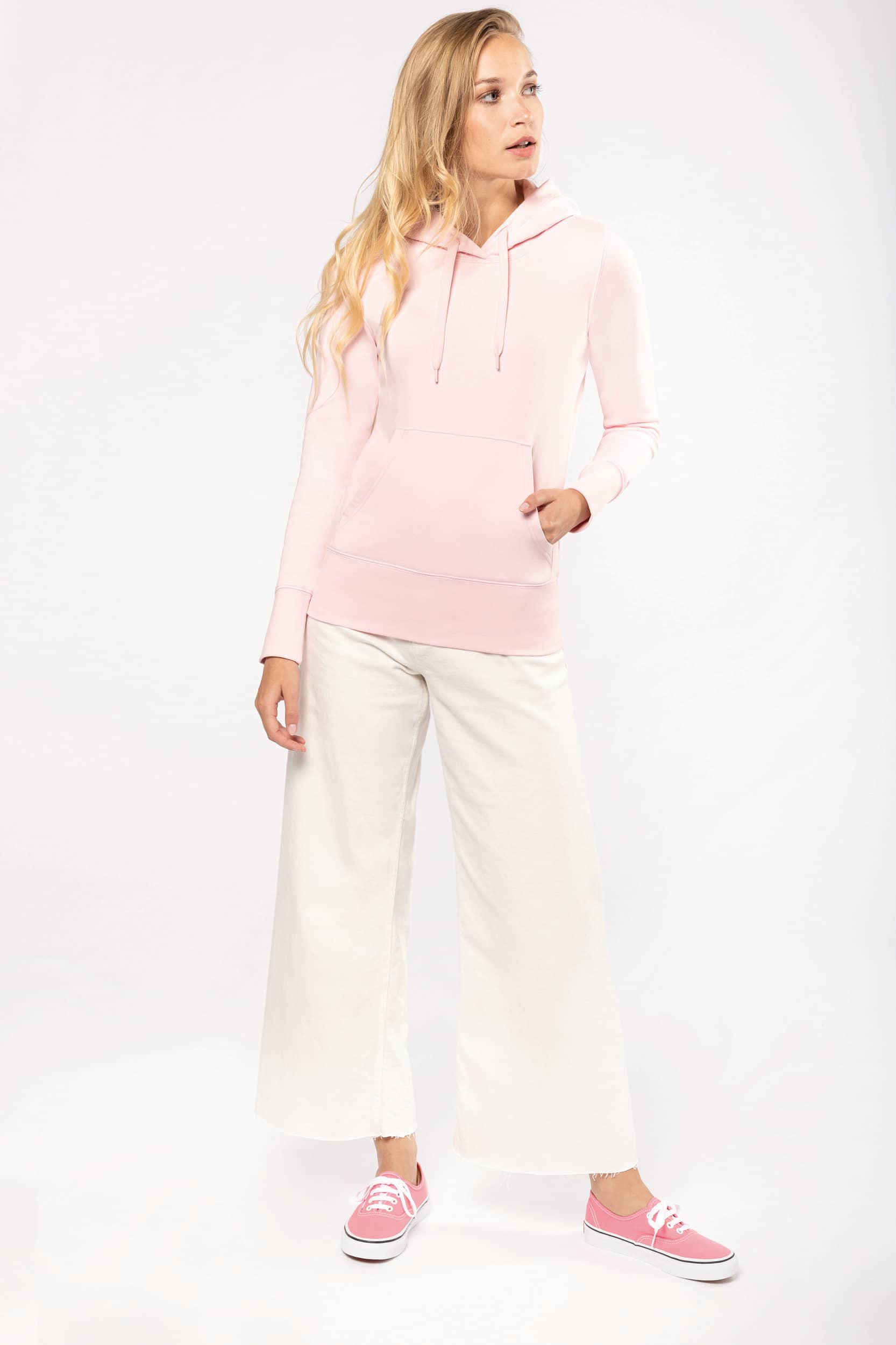Umweltfreundliches Kapuzensweatshirt für Damen