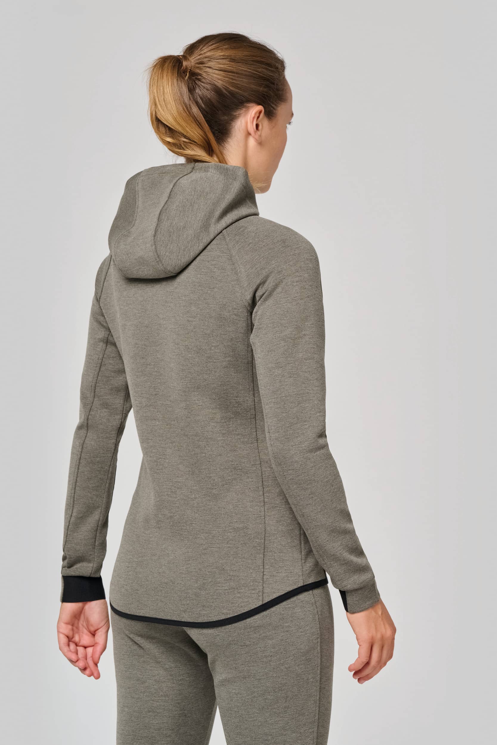 Damen-Funktions- performance Hoodie