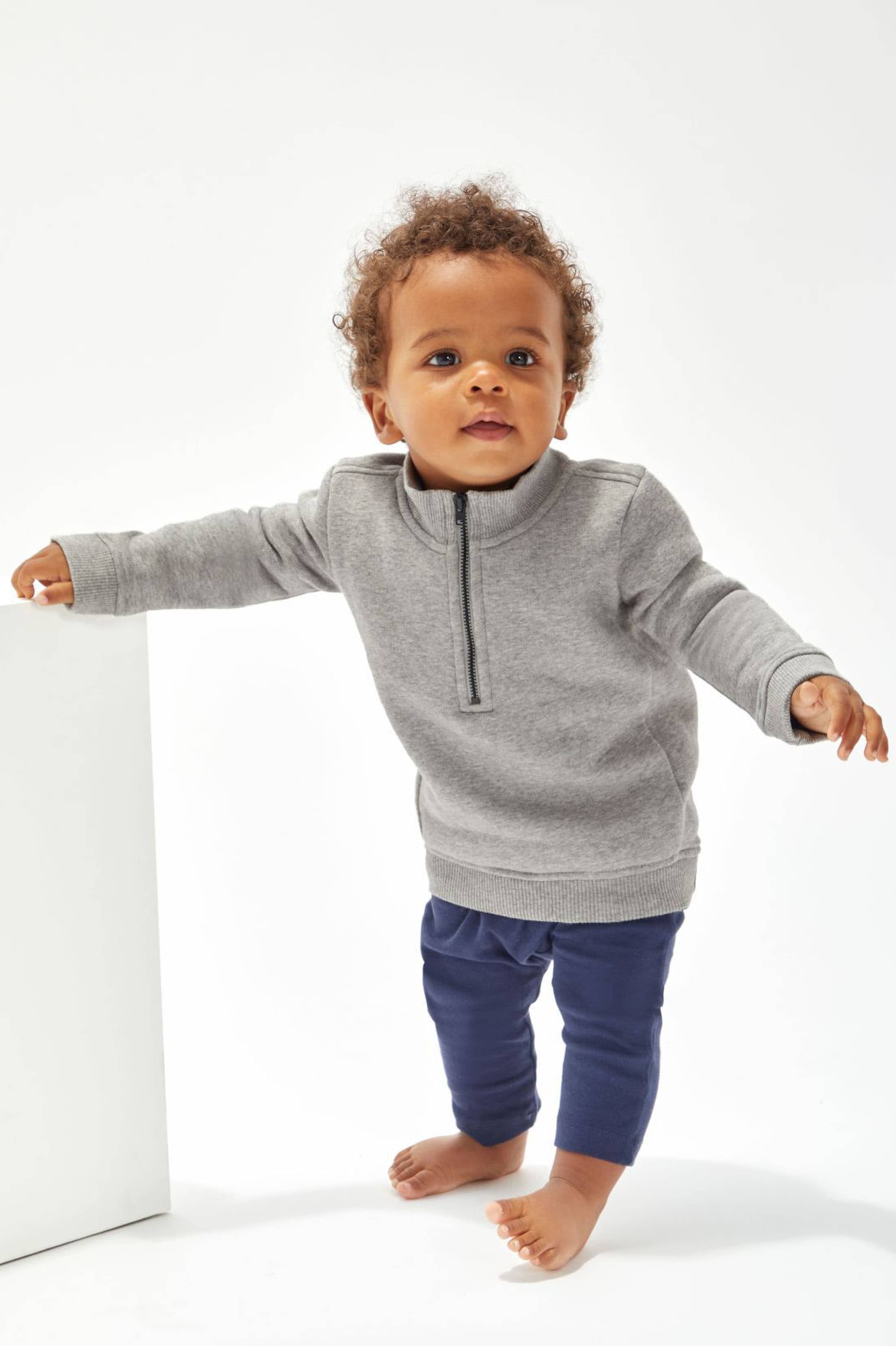 Baby Quarter Zip Sweat