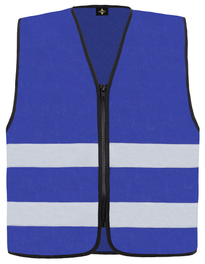 Hi-Vis Safety Vest Cologne With Front Zipper