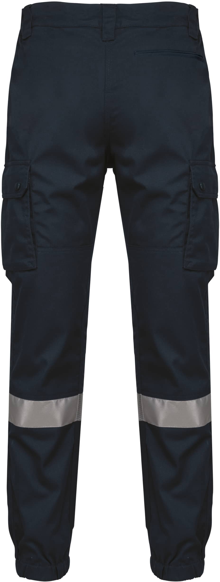 Unisex-Cargo-Hose mit elastischem Saum und reflektierendem Streifen