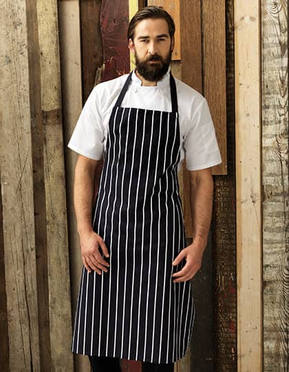 Striped Bib Apron