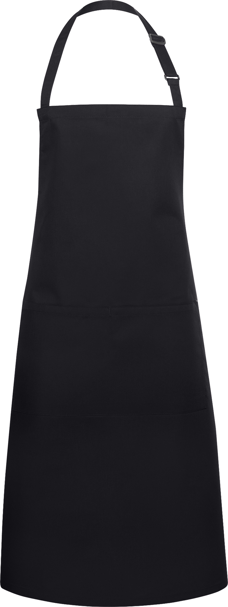 Latzschürze Basic mit Tasche und Schnalle