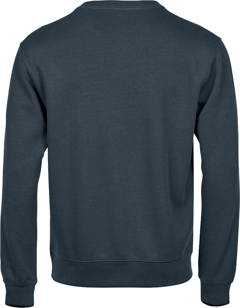 Ribbed Interlock Crew Neck