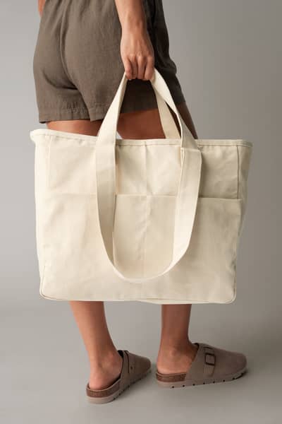 Double Handle Cargo Pocket Bag