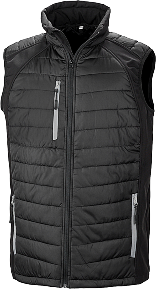 Recycled Compass Padded Softshell Gilet