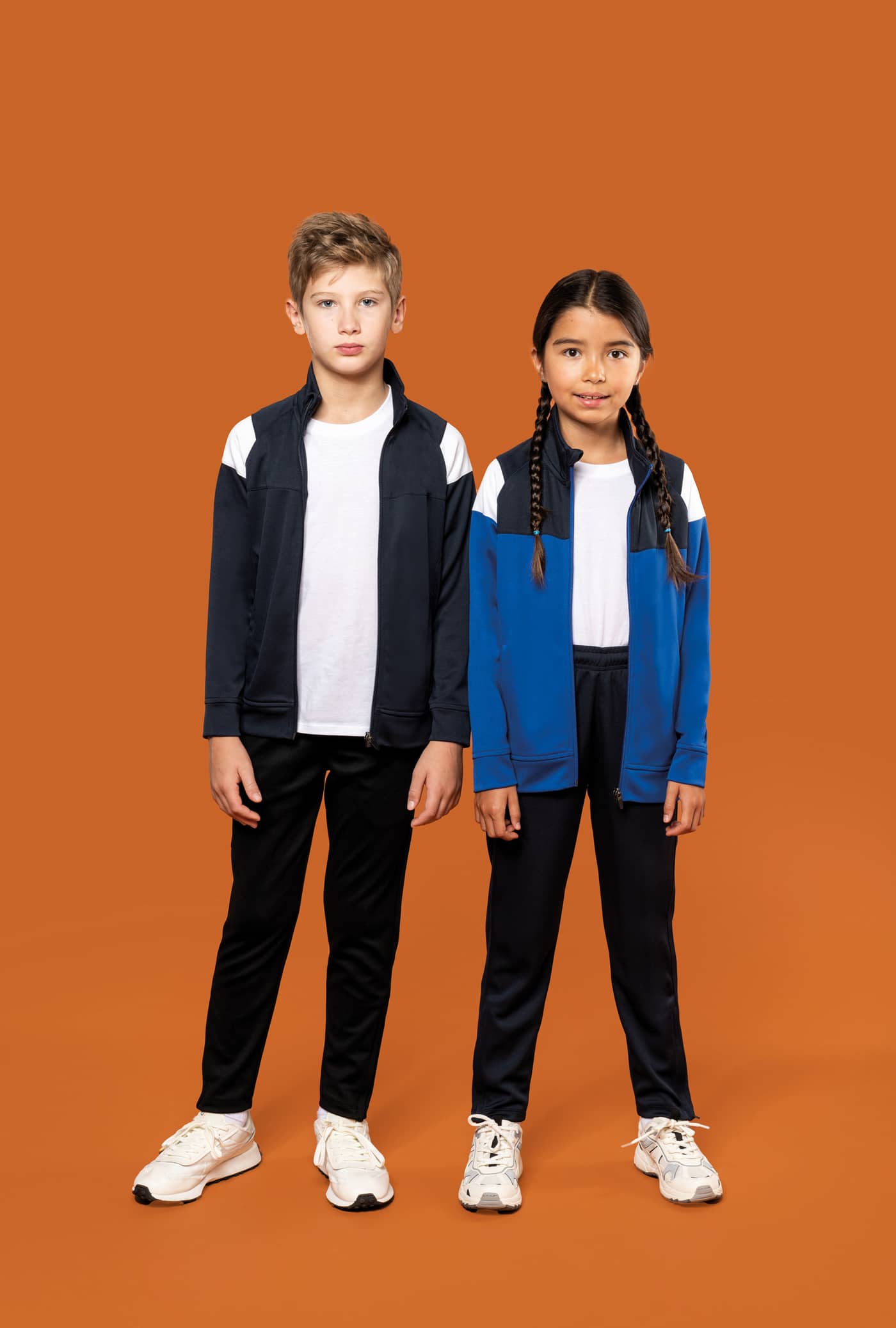 Trainingsjacke mit Reißverschluss für Kinder