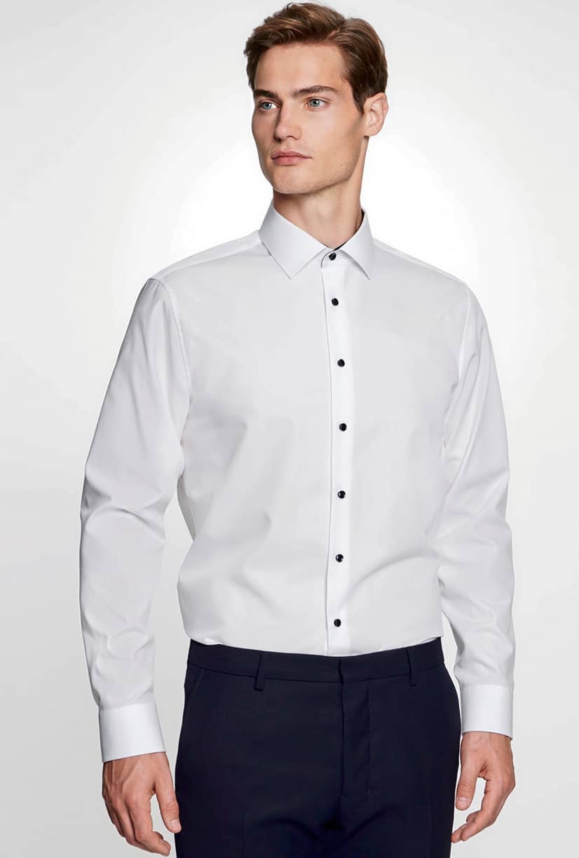 Men´s Shirt Poplin Shaped Fit Long Sleeve