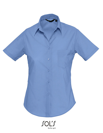 Popeline-Blouse Escape Short Sleeve