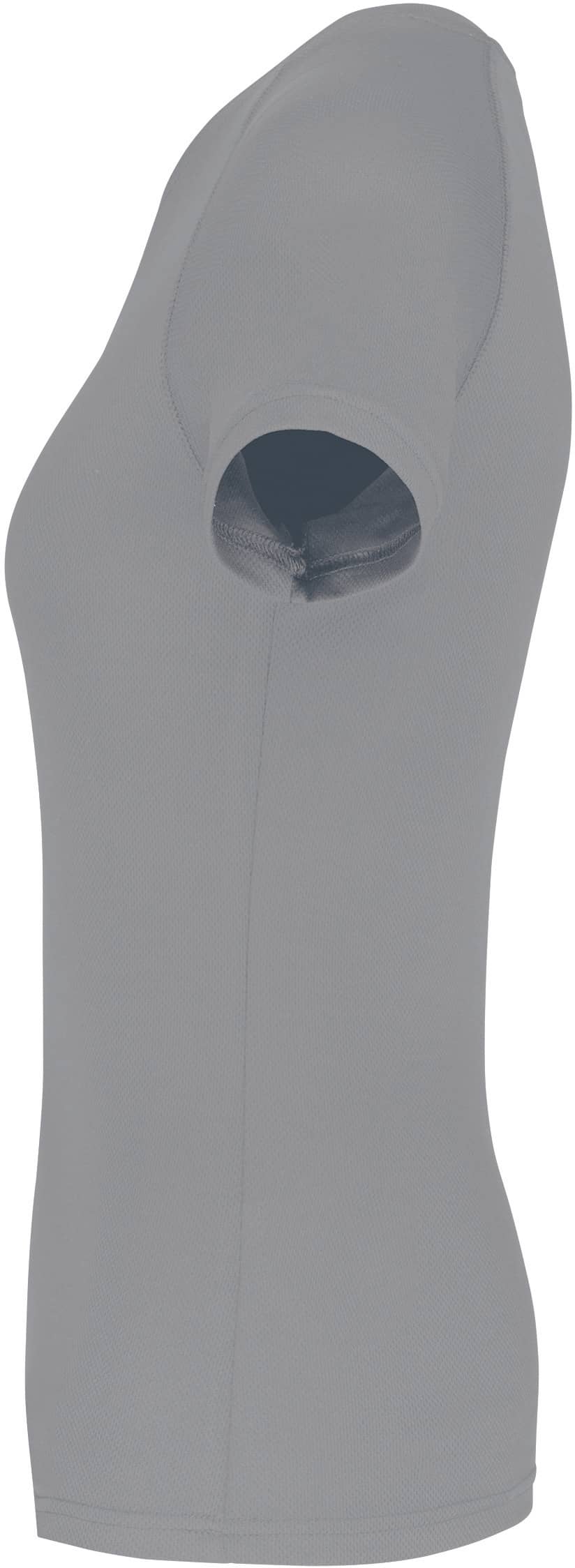 Damen-Sportshirt aus Recyclingmaterial mit Rundhalsausschnitt