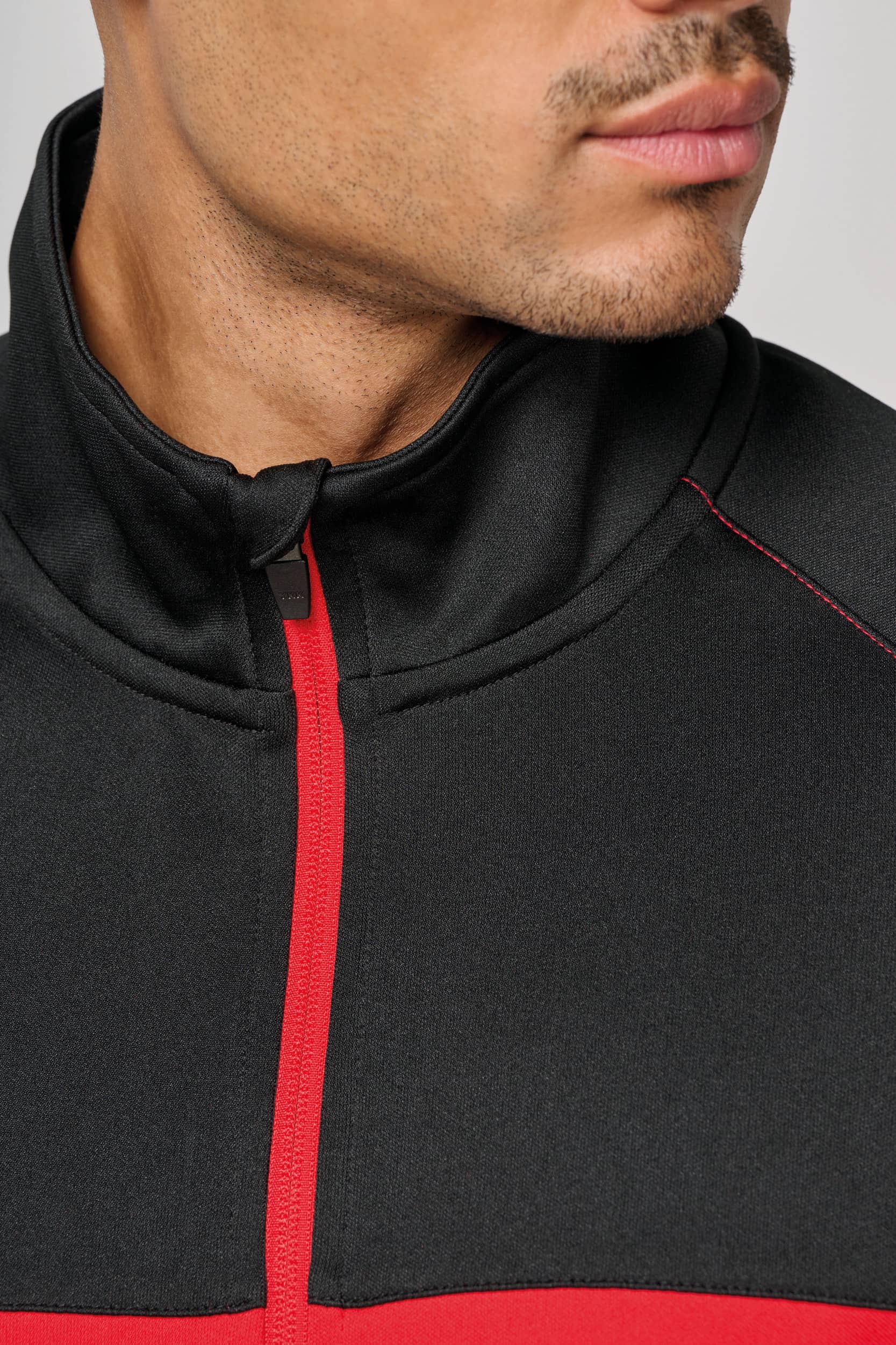 Unisex-Trainingsjacke mit Reißverschluss