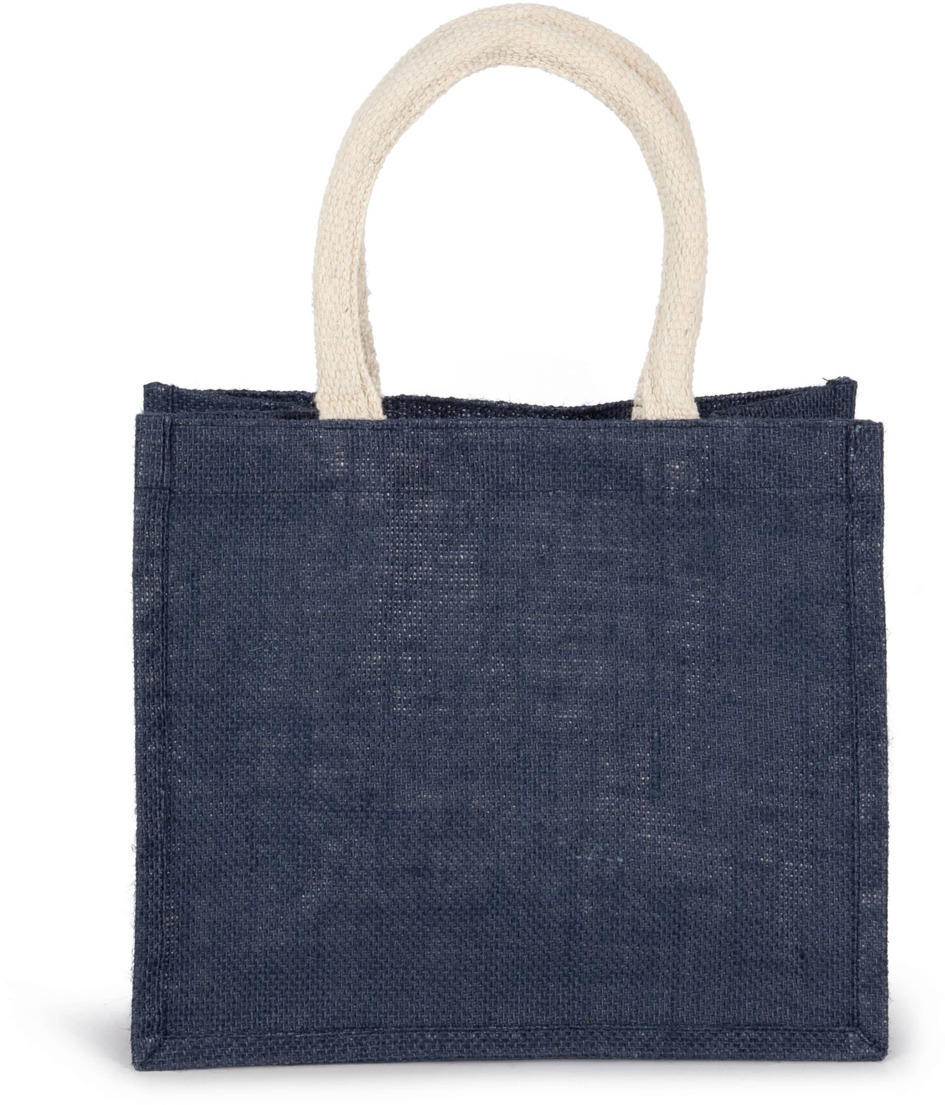 Jutetasche im Cabas-Stil Mittel - Bunt