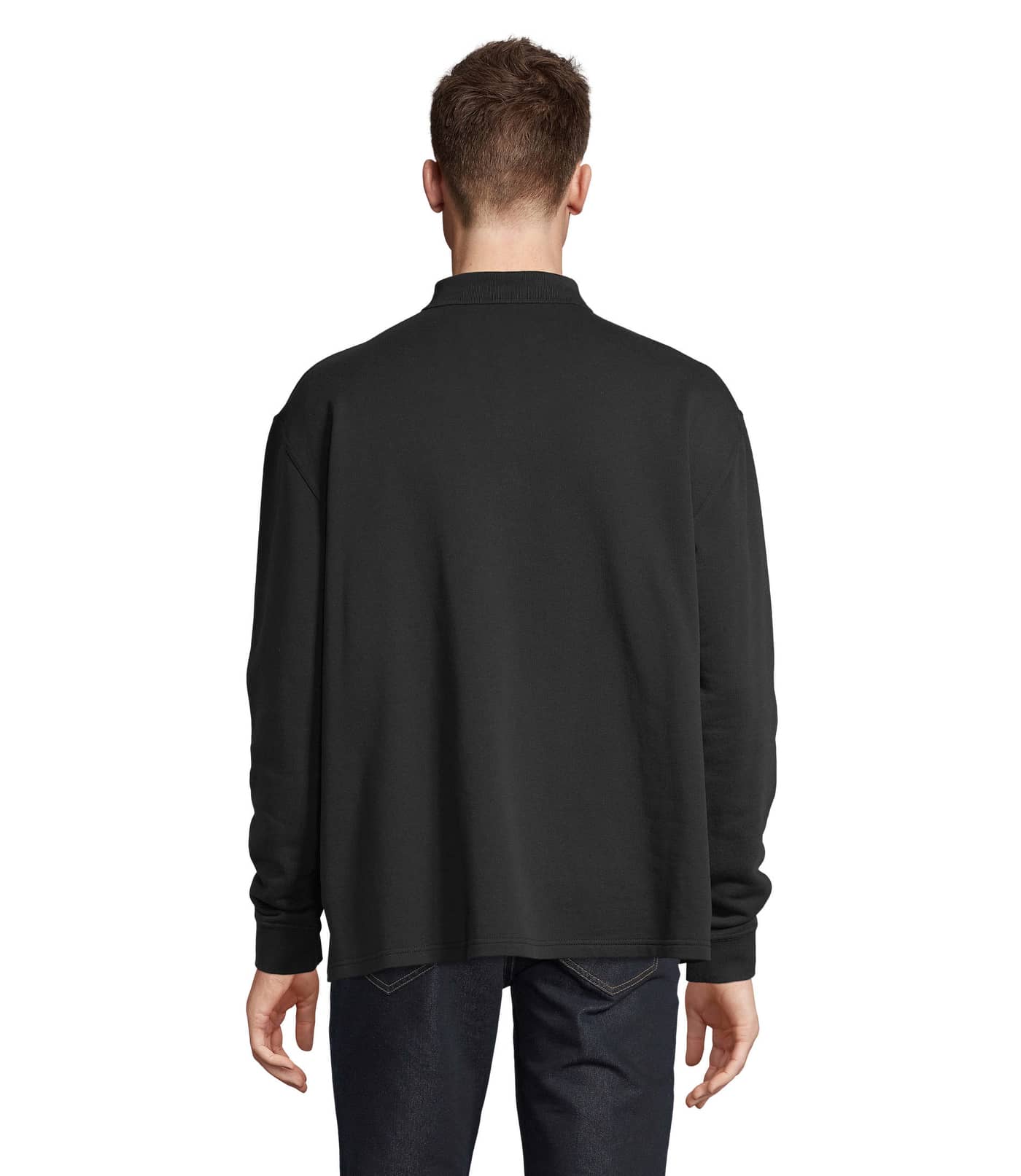 Unisex Polo Collar Sweatshirt Heritage