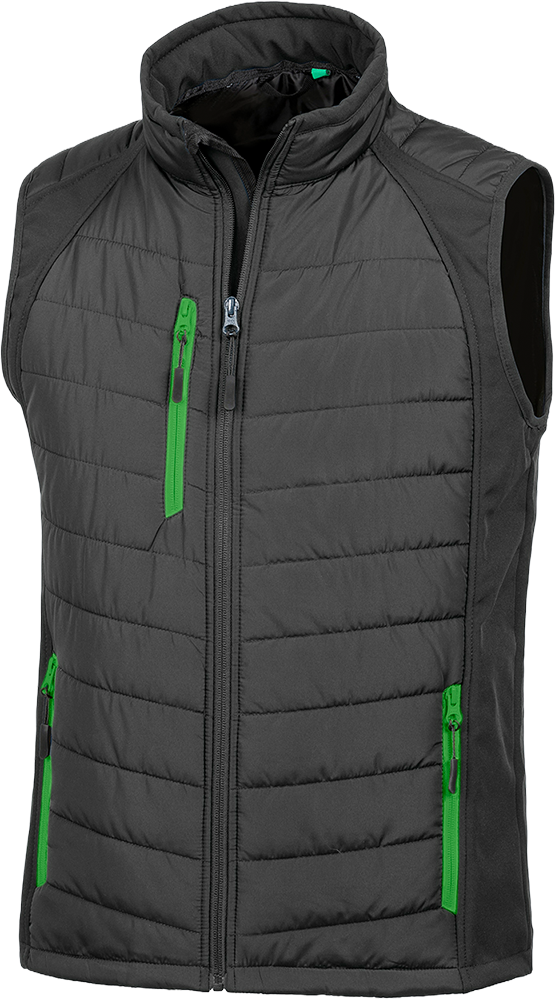 Recycled Compass Padded Softshell Gilet
