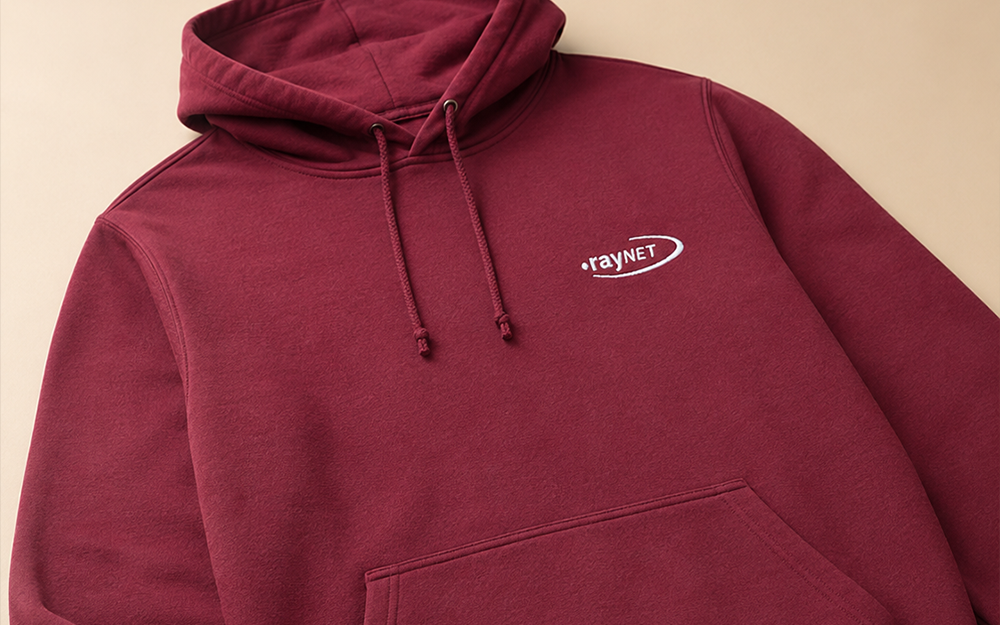 Hoodies als Goodies – Raynet