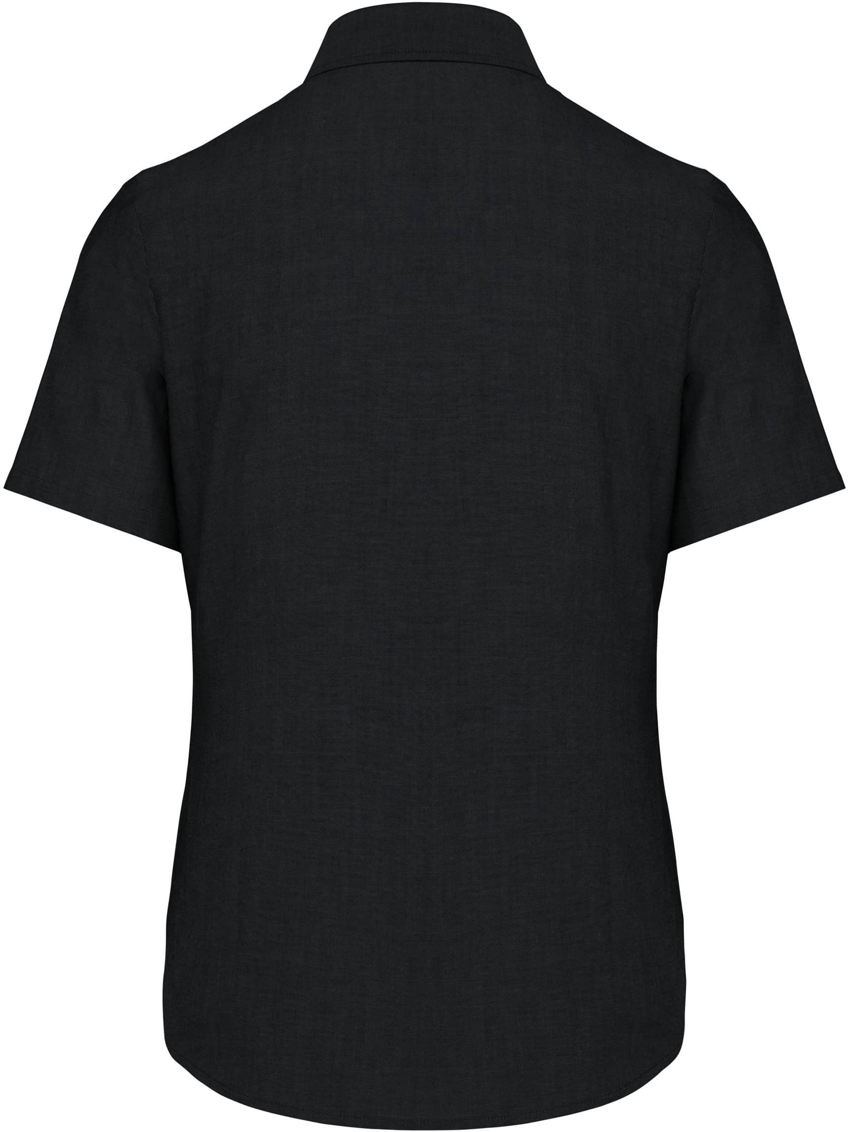 Damen Oxford Kurzarmbluse