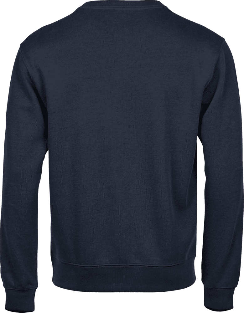 Ribbed Interlock Crew Neck