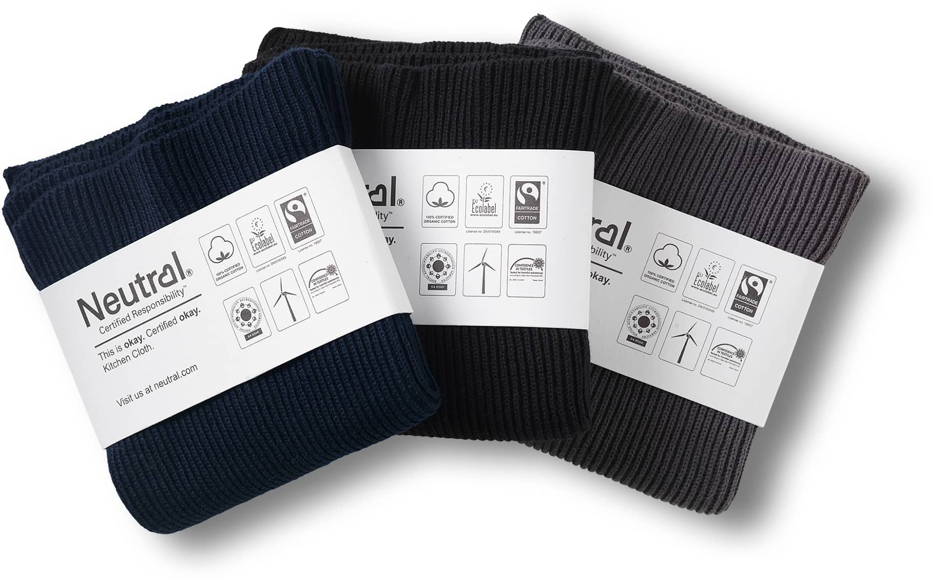 Rib Knit Kitchen Cloth (2 Pieces)