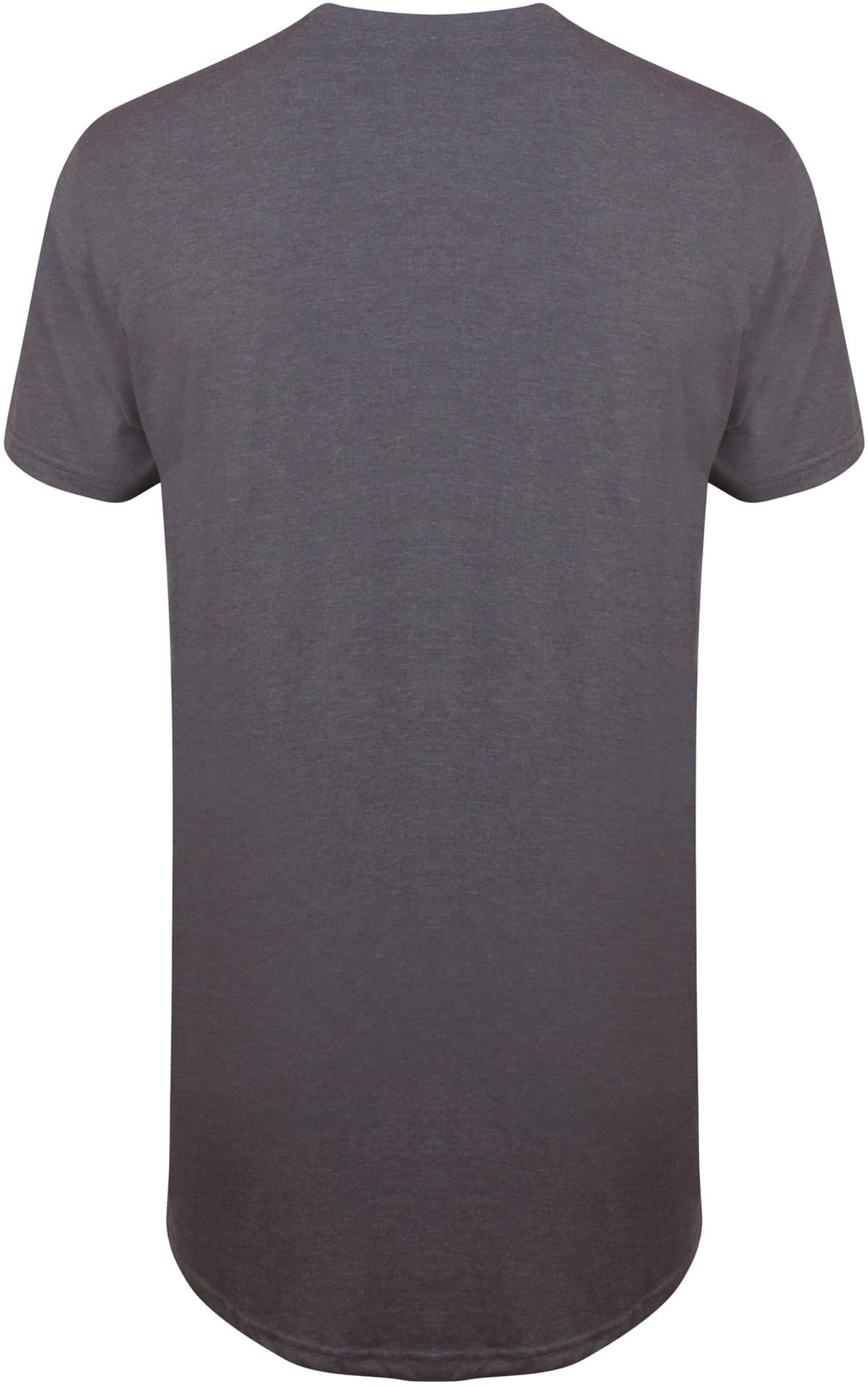 Men´s Longline T-Shirt With Dipped Hem