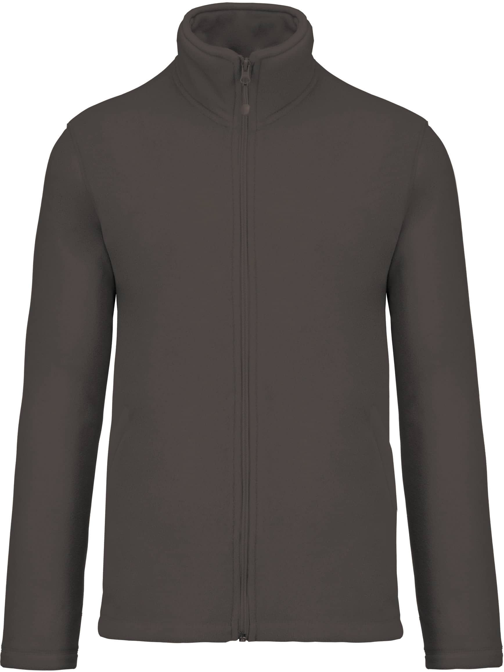 Mikrofleece-Jacke mit Reißverschluss für Herren