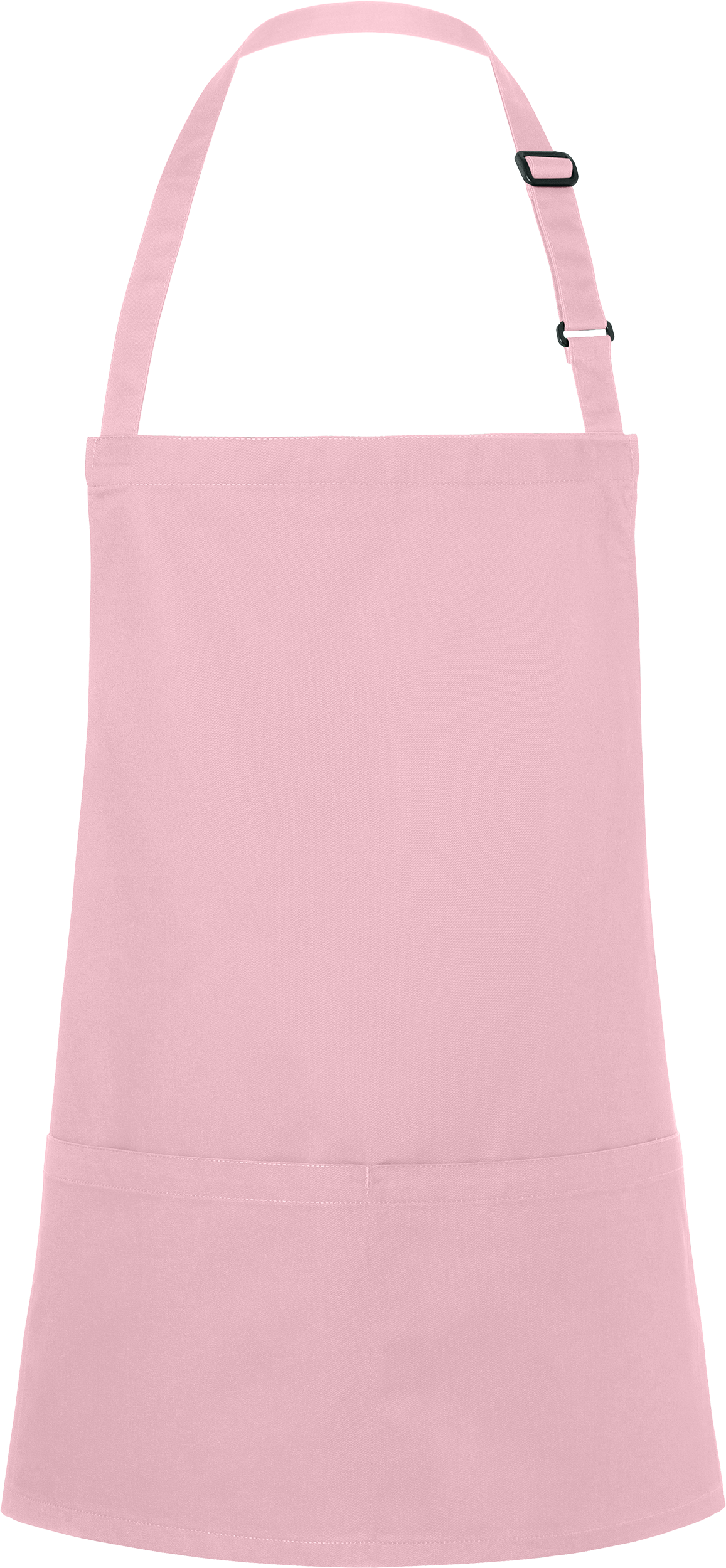 Kurze Latzschürze Basic mit Schnalle und Tasche