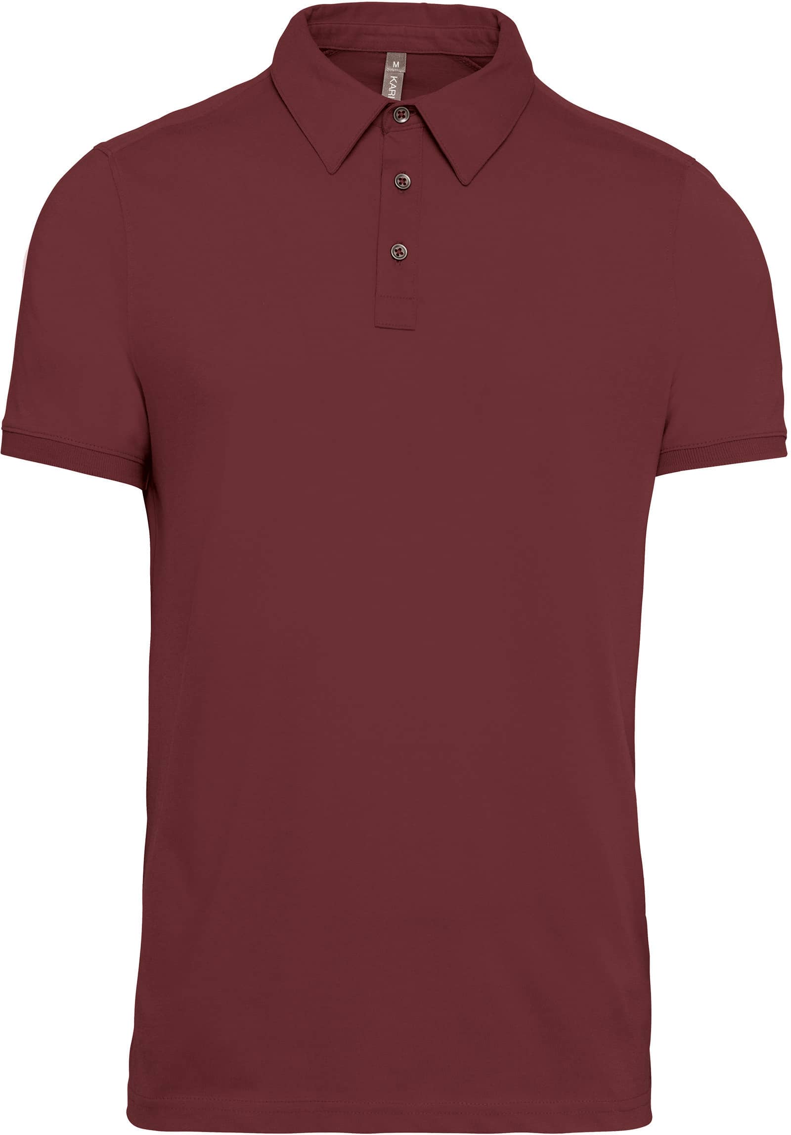 Jersey-Kurzarm-Polohemd für Herren
