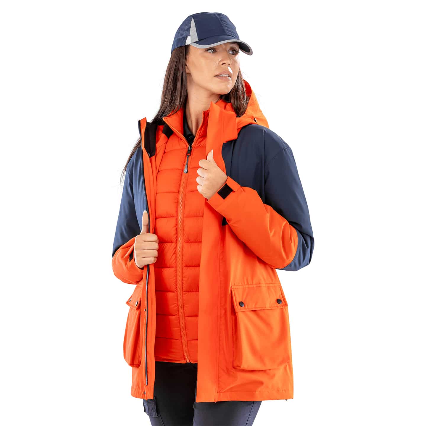 Recycled 3-In-1 Padded Ripstop Jacket