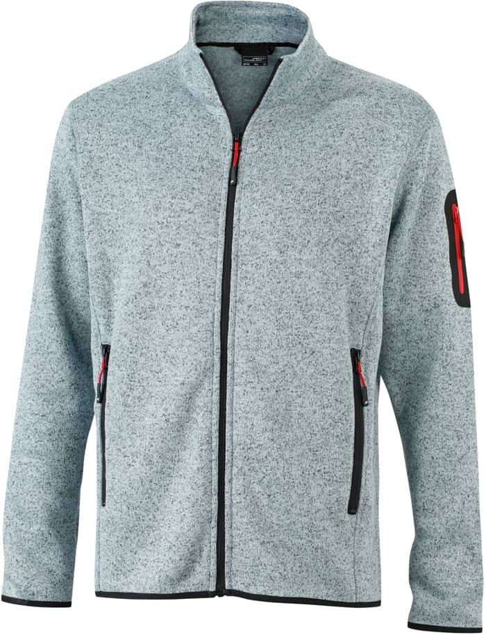 Men´s Knitted Fleece Jacket
