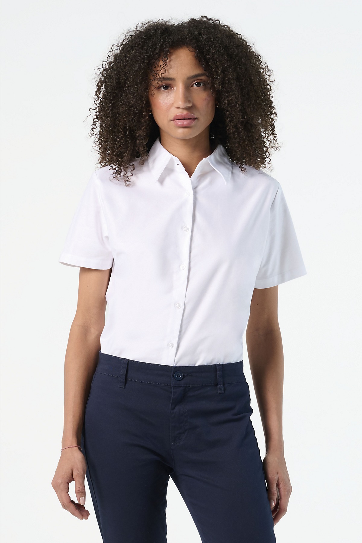 Women´s Oxford-Blouse Elite Short Sleeve