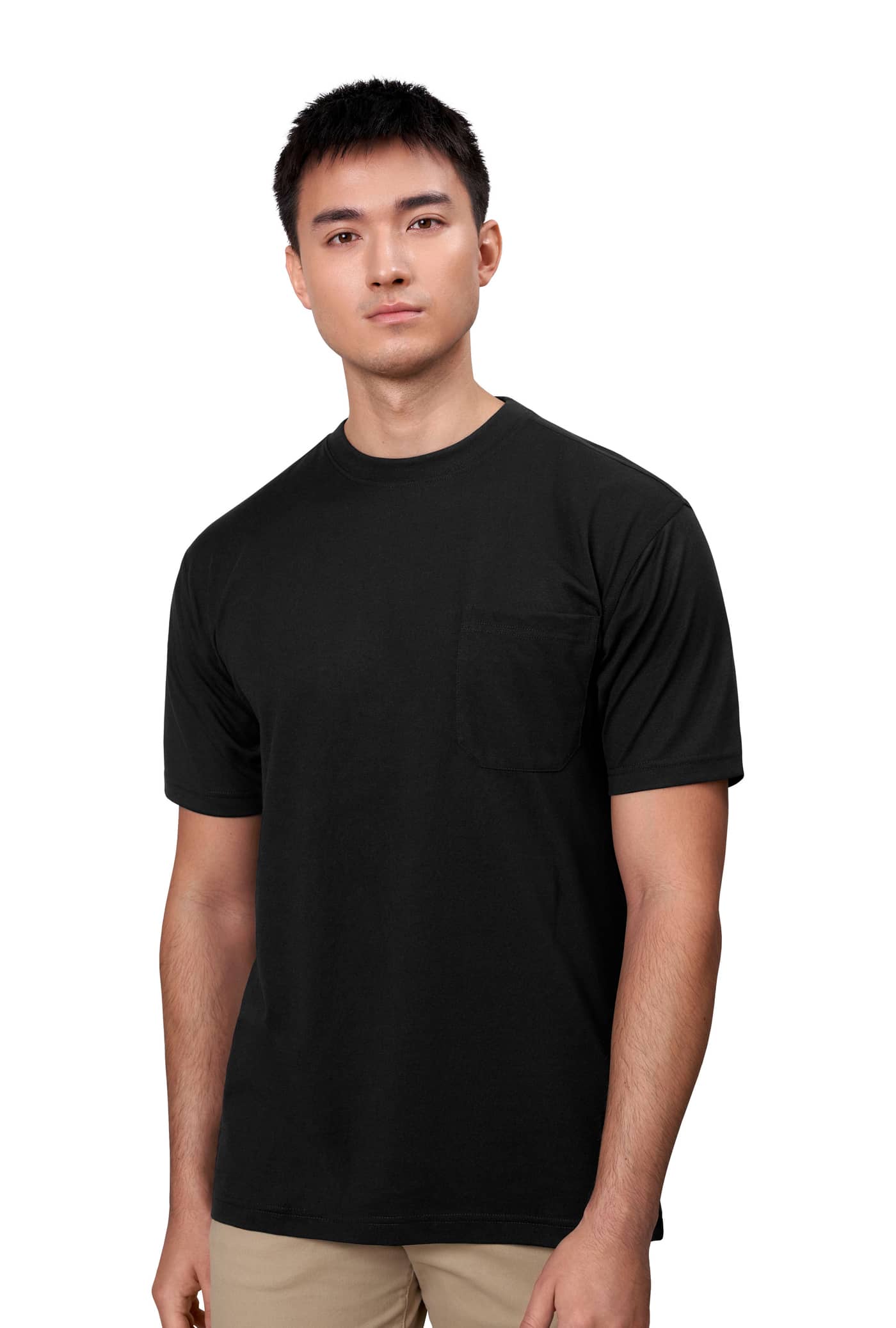 T-TIME® T-Shirt mit Brusttasche
