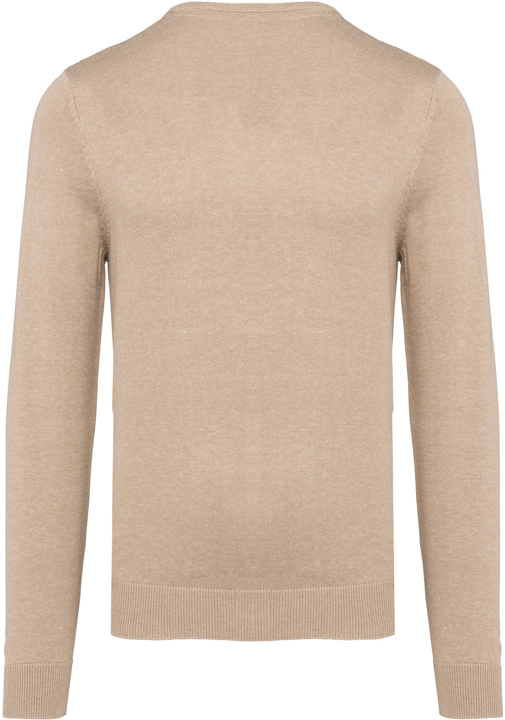 Herrenpullover mit V-Ausschnitt