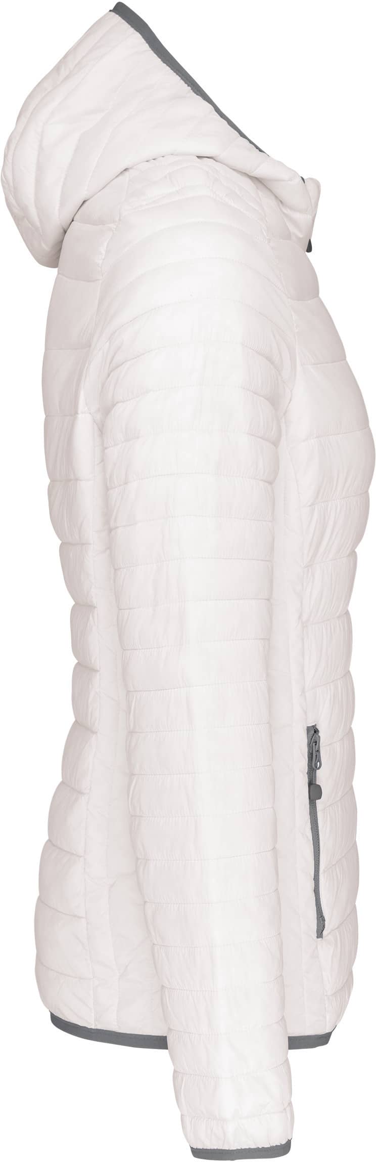 Leichte Damen-Steppjacke mit Kapuze