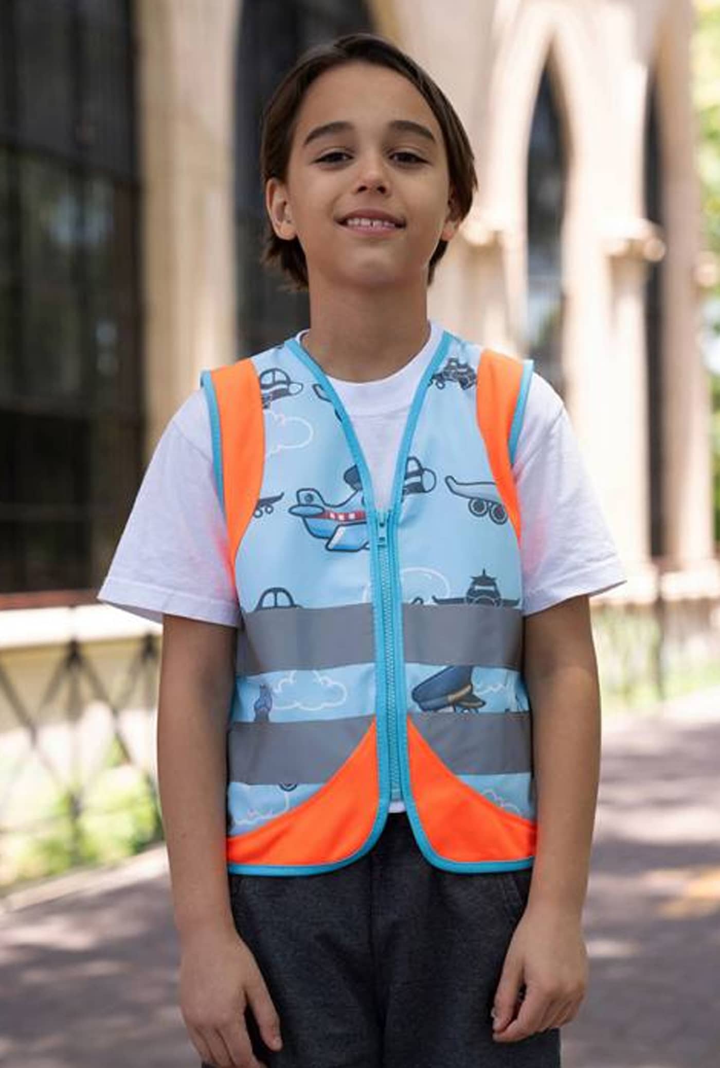 Children´s Safety Vest Action Vehicle Fun CO² Neutral