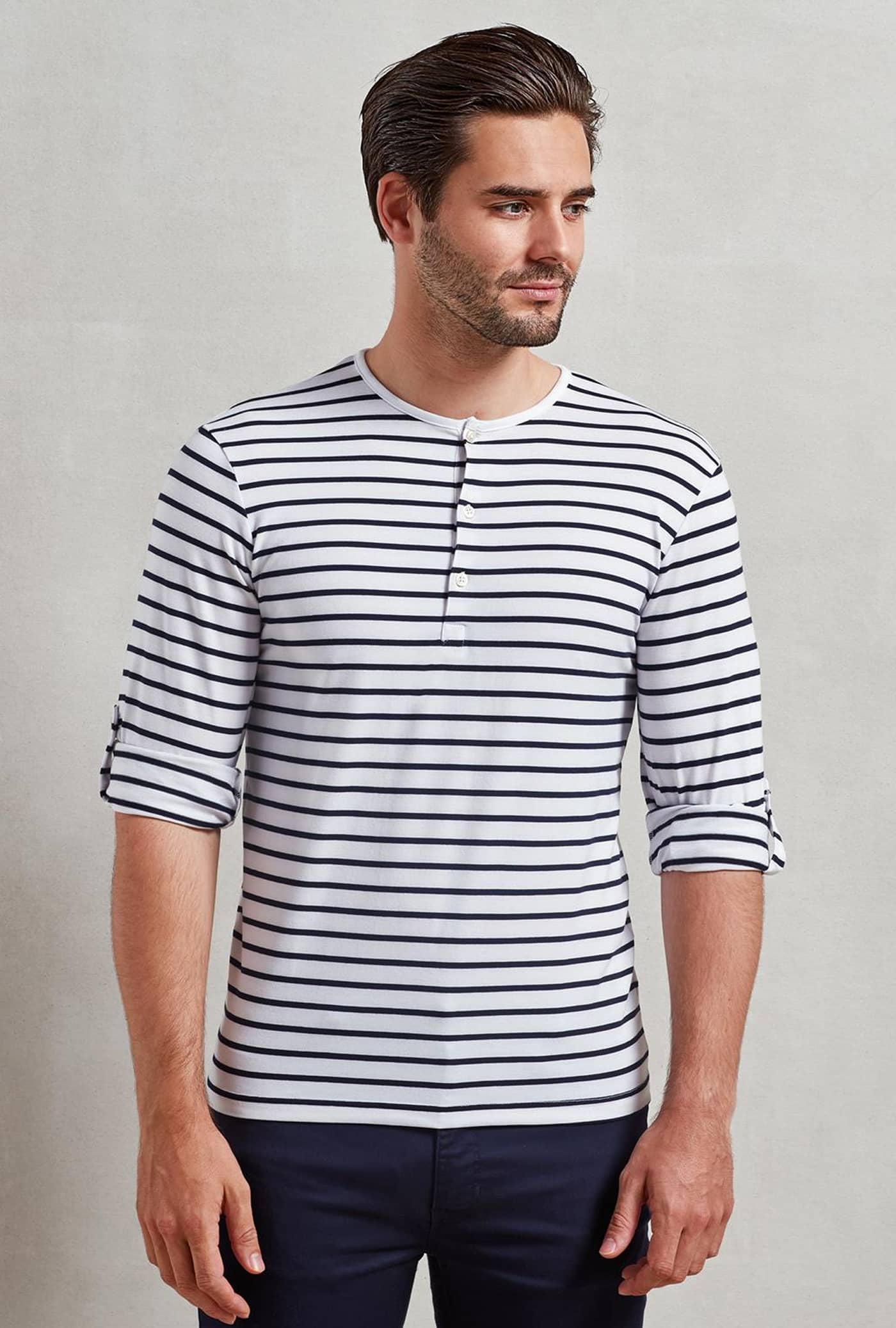 Men´s Long-John Roll Sleeve Tee