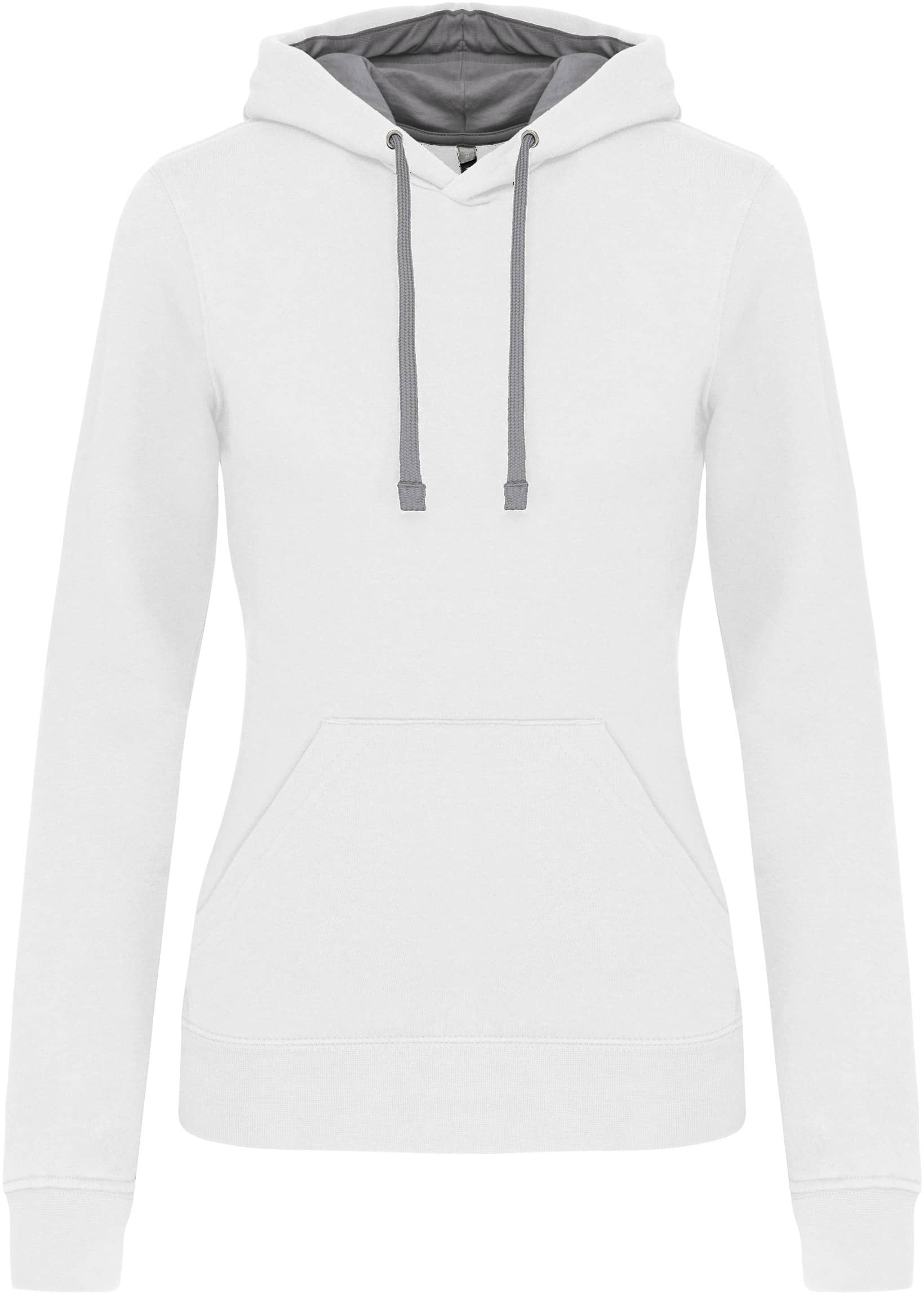 Damen-Kapuzensweatshirt bicolor