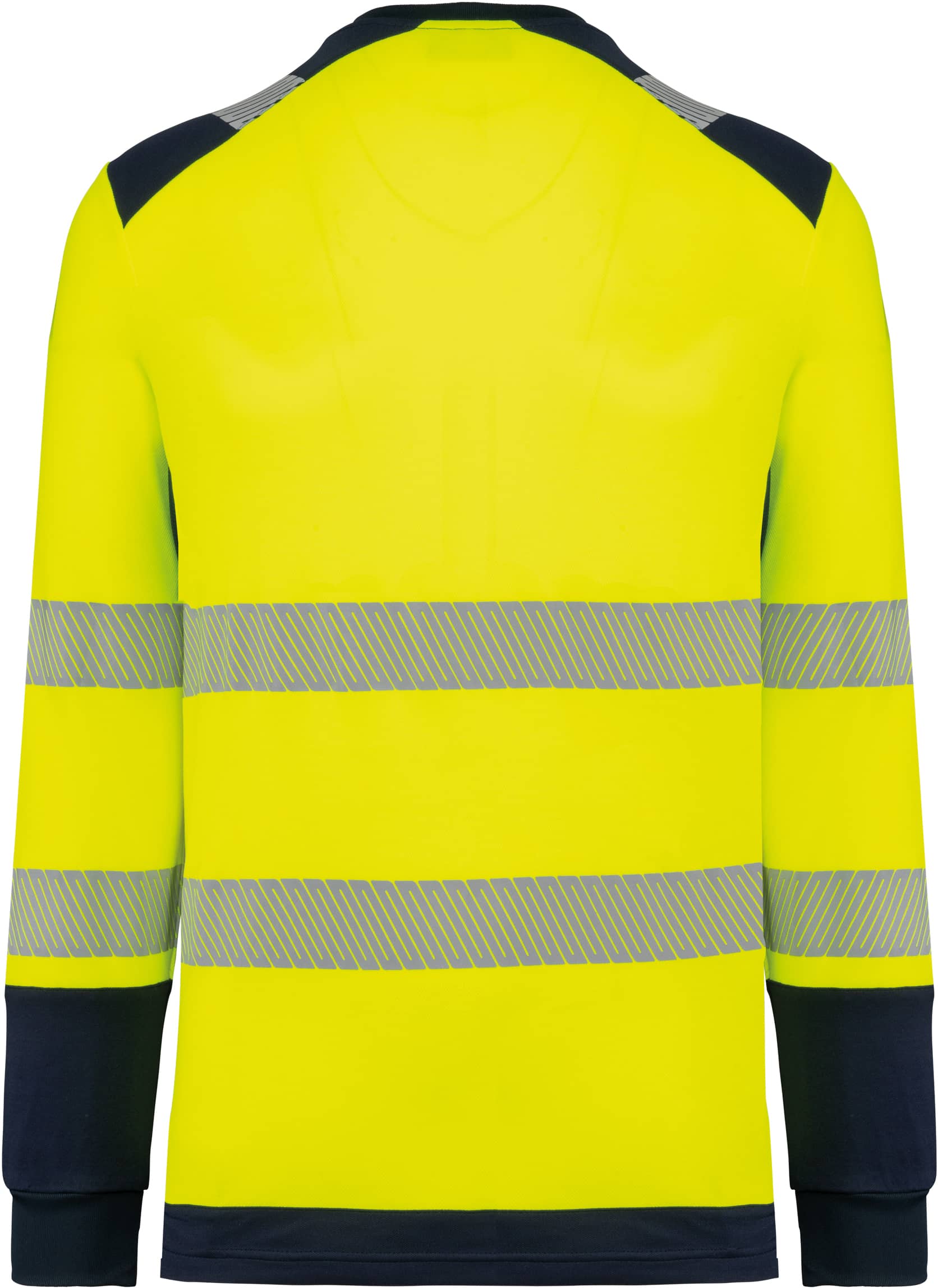 Recyceltes Sicherheits-T-Shirt mit langen Ärmeln
