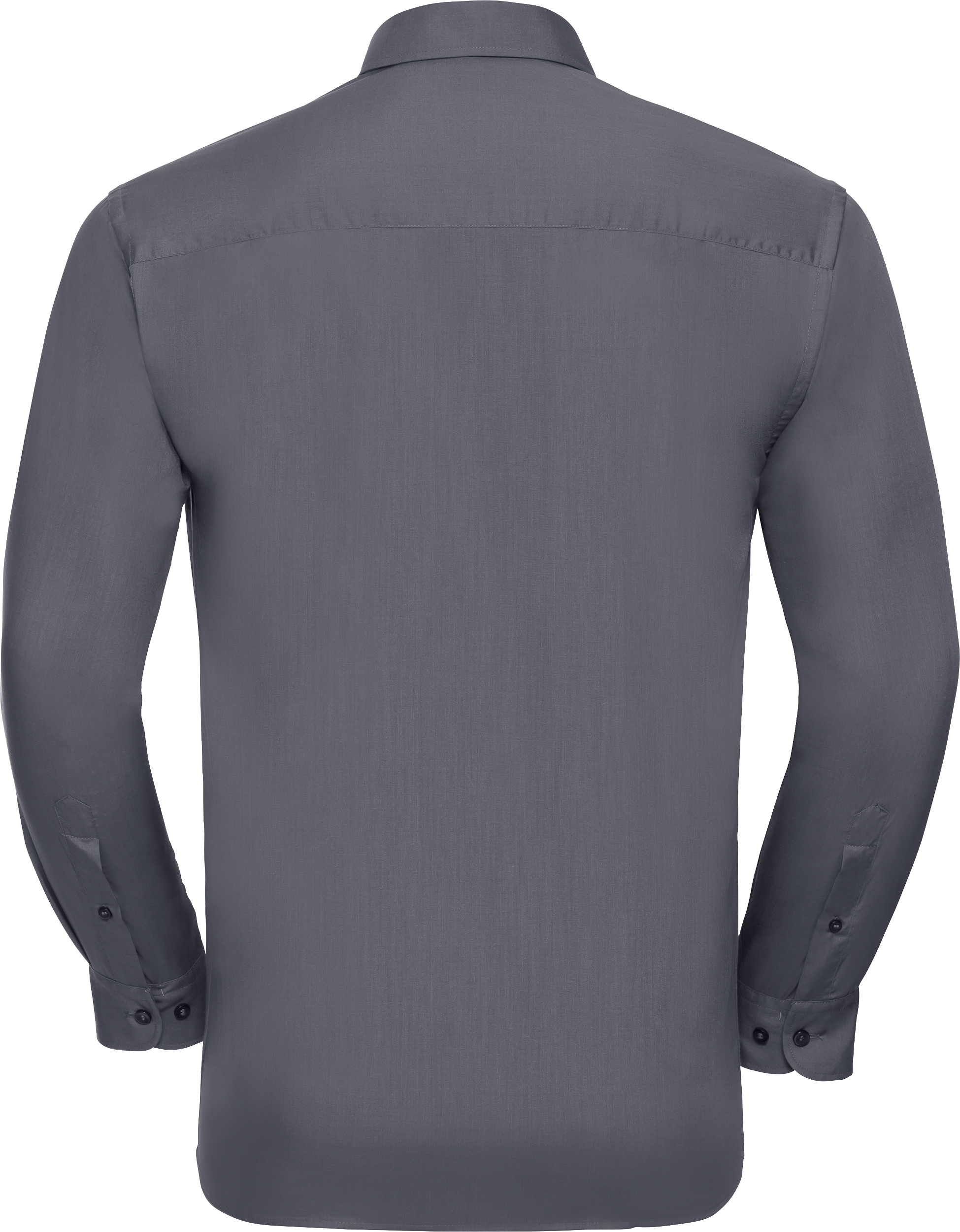 Men's Long Sleeve Classic Polycotton Poplin Shirt