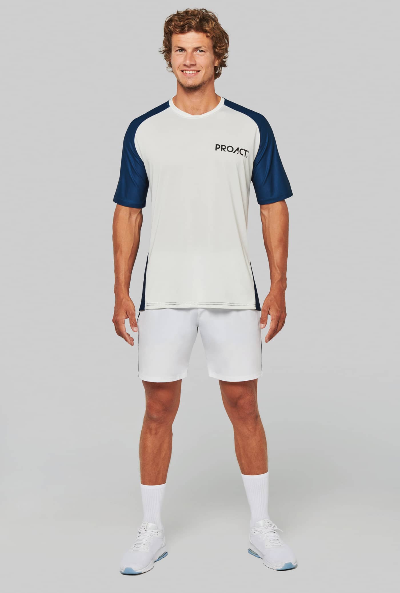 Zweifarbige Herren-Shorts