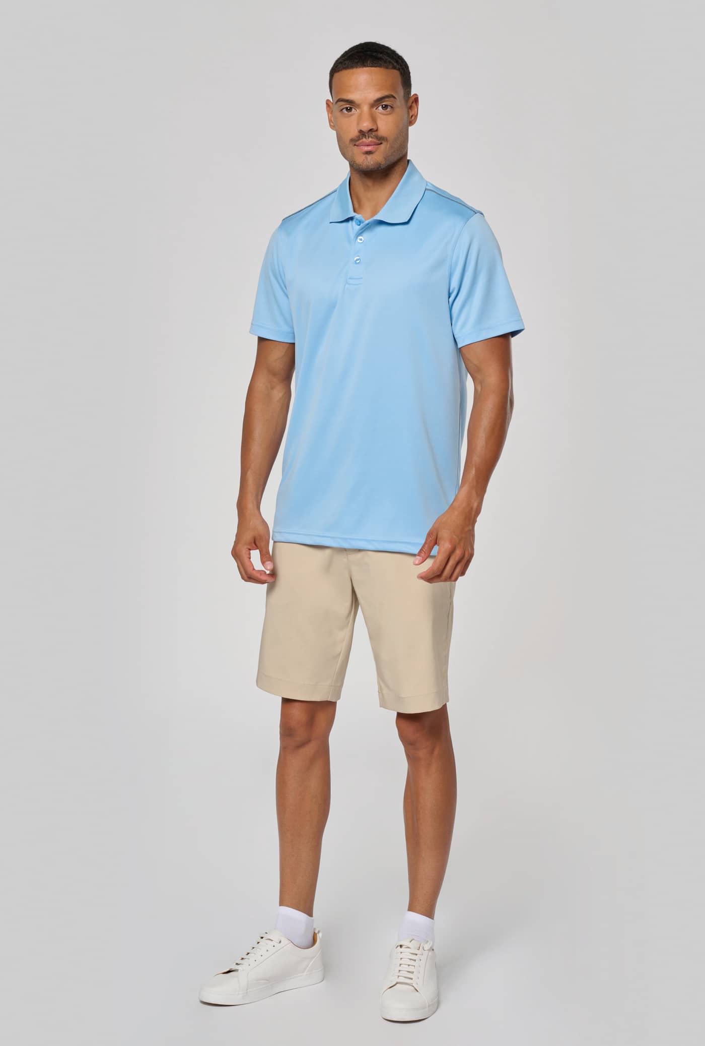 Kurzarm Herren Polo Quick Dry